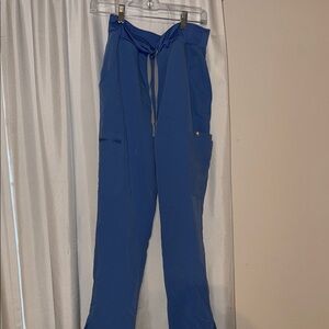 Fibs scrub pants ceil blue